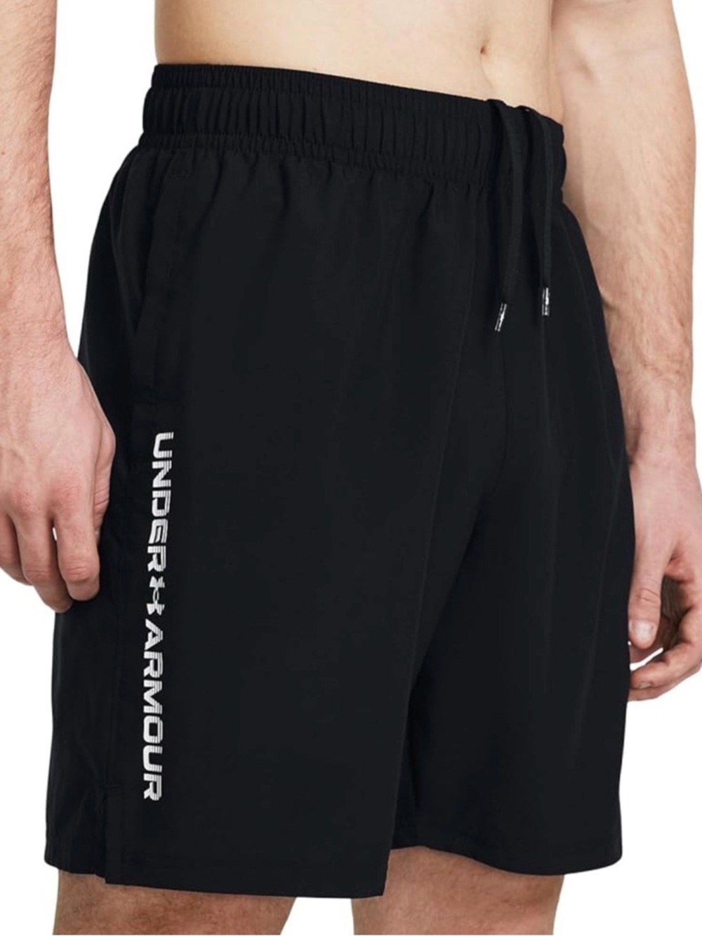 Under Armour Men's Moisture Wicking Woven Wordmark Shorts Size Large